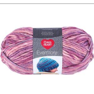 NWT Red Heart Evermore Yarn Cotton Candy 1 SKEIN ONLY